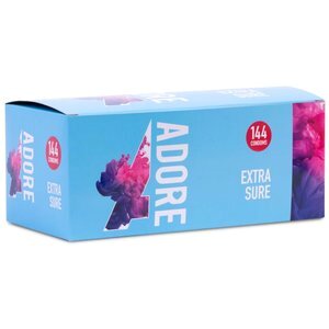 Adore Extra Sure Kondome 144 Stück