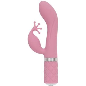 Pillow Talk - Kinky Rabbit & G-Punkt-Vibrator - Rosa