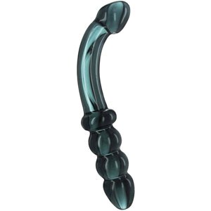 Hamsa G-Punkt/Prostata-Dildo - Smoky Jade