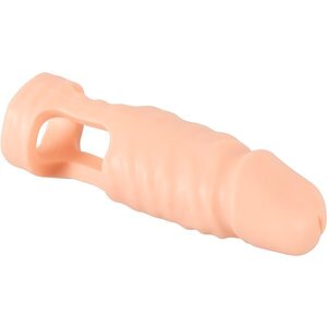 Hodenring „Ball Stretcher“ mit Naturdildo