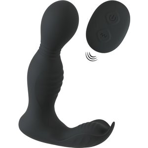 Analvibrator „RC Butt Plug with 2 Functions“ mit Rotation