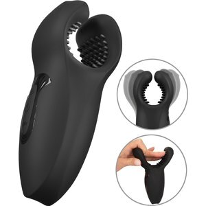 Masturbator „Man Wand“ mit Vibration und Knet-Massage