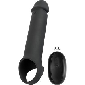 Penishülle „RC Penis Extension“ mit 10 Vibrationsmodi per kabelloser Fernbedienung