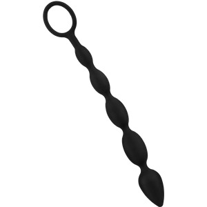 Analkette mit Haltering, 27 cm