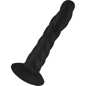 Strap-On-Dildo mit abnehmbaren Saugfuß, 16 cm