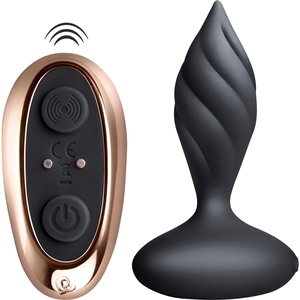 Vibro-Analplug „Desire“ mit 10 Vibrationsmodi per Fernbedienung