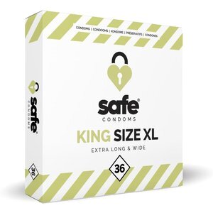 SAFE – Kondome – King Size XL – 36 Stück