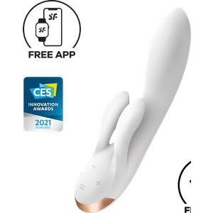 Satisfyer Double Flex Connect App, 20 cm