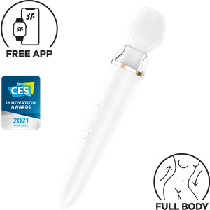 Satisfyer Double Wand-er Connect App, 34 cm