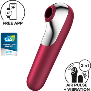 Satisfyer Dual Love Connect App, Vibrator + Druckwellentoy