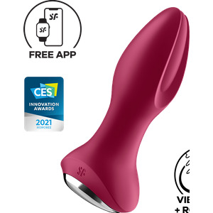 Satisfyer Rotator Plug 2 Connect App, 12,5 cm