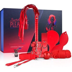 Secret Pleasure Chest »Crimson Dream« BDSM Set