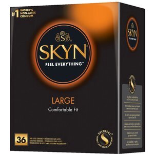 Latexfreie Kondome „Skyn Large“