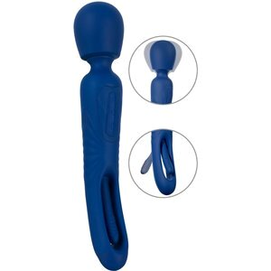 Massagestab „2in1 Wand with Flicking Tongue“, beidseitig verwendbar