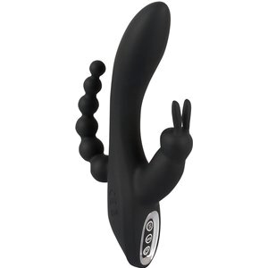 Rabbitvibrator „Triple G-Spot Vibrator“ mit Anus-Stimulator