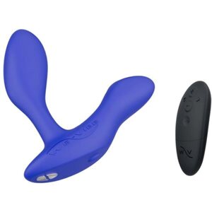 Vector+ Prostata-Vibrator mit App und Fernbedienung - Blau