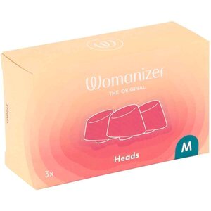 Ersatzkappen in petrol "Womanizer DUO 2", 3er