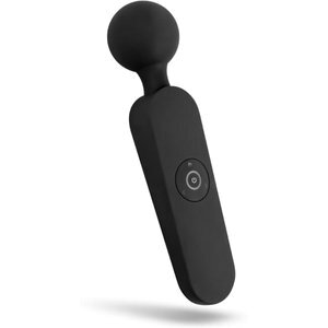 Yiva Erwärmender Smart Wand Vibrator - Schwarz