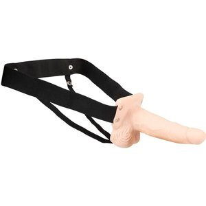 Umschnalldildo „Vibrating Strap-On Sleeve“