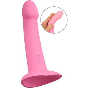 Vibrator „Heart Guy Pink“ mit herzförmigem Saugfuß