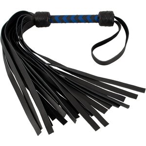 Peitsche „Flogger“ aus Leder, 70 cm