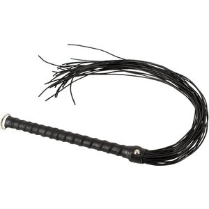 Peitsche „Flogger Cord“ aus Leder, 70 cm